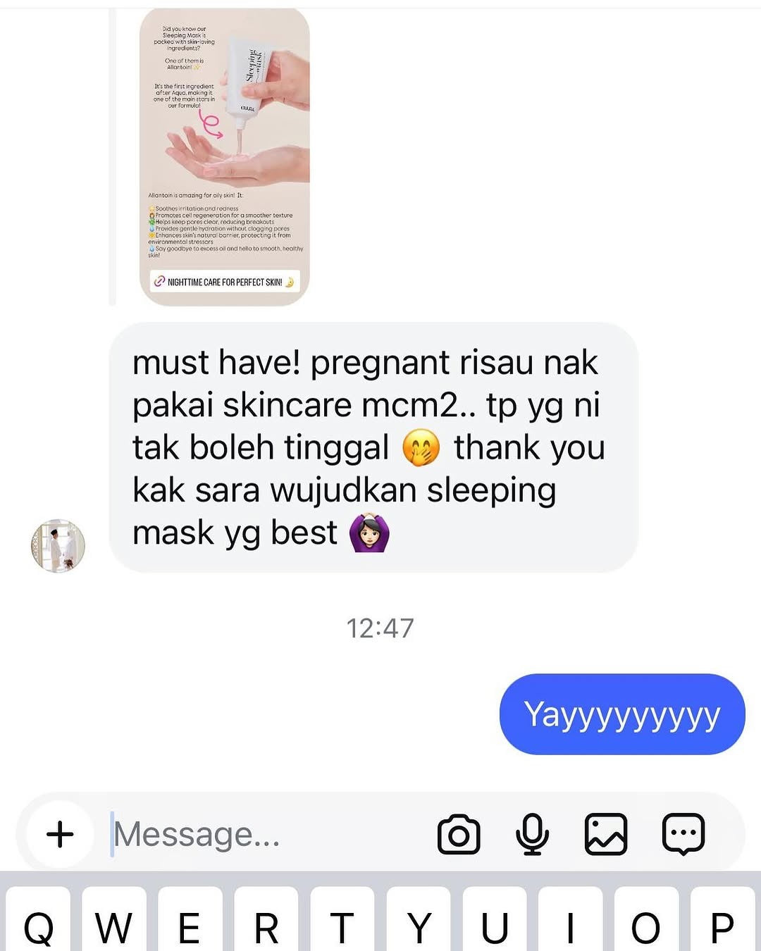 Cuura Recharge & Brightening Sleeping Mask