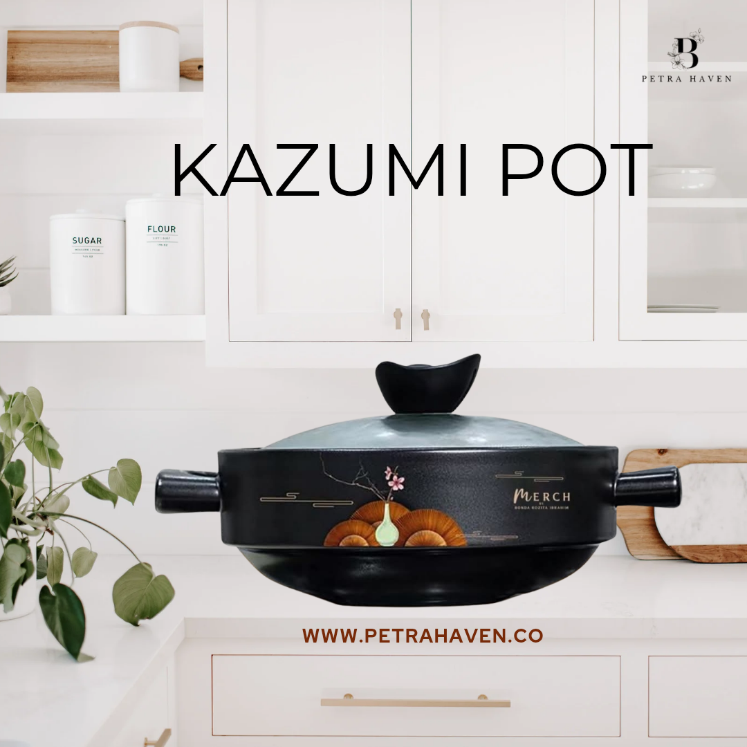 Kazumi Pot | Merchandise by Bonda Rozita (Inclusive of Delivery)