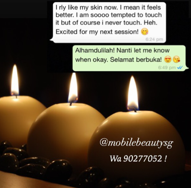 Significant results with our facial treatment