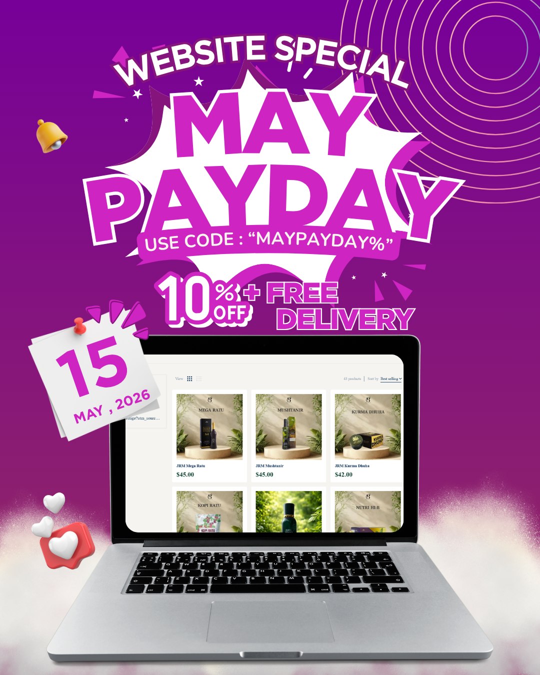 MAYDAY Sales!