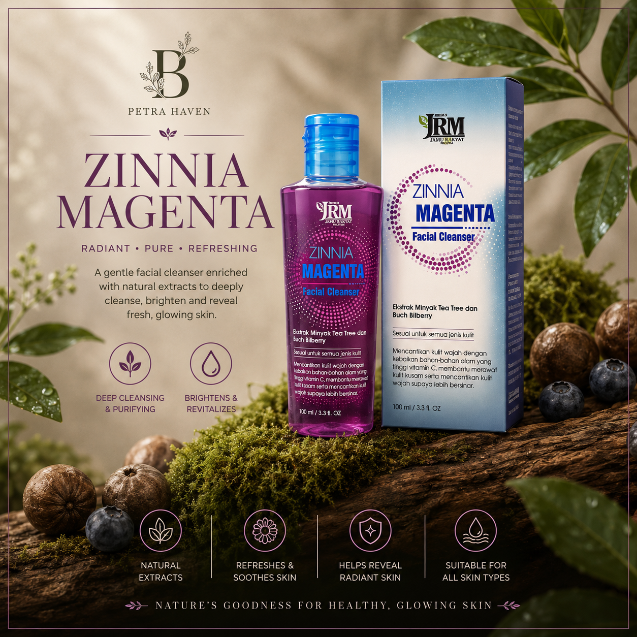 JRM Zinnia Magenta