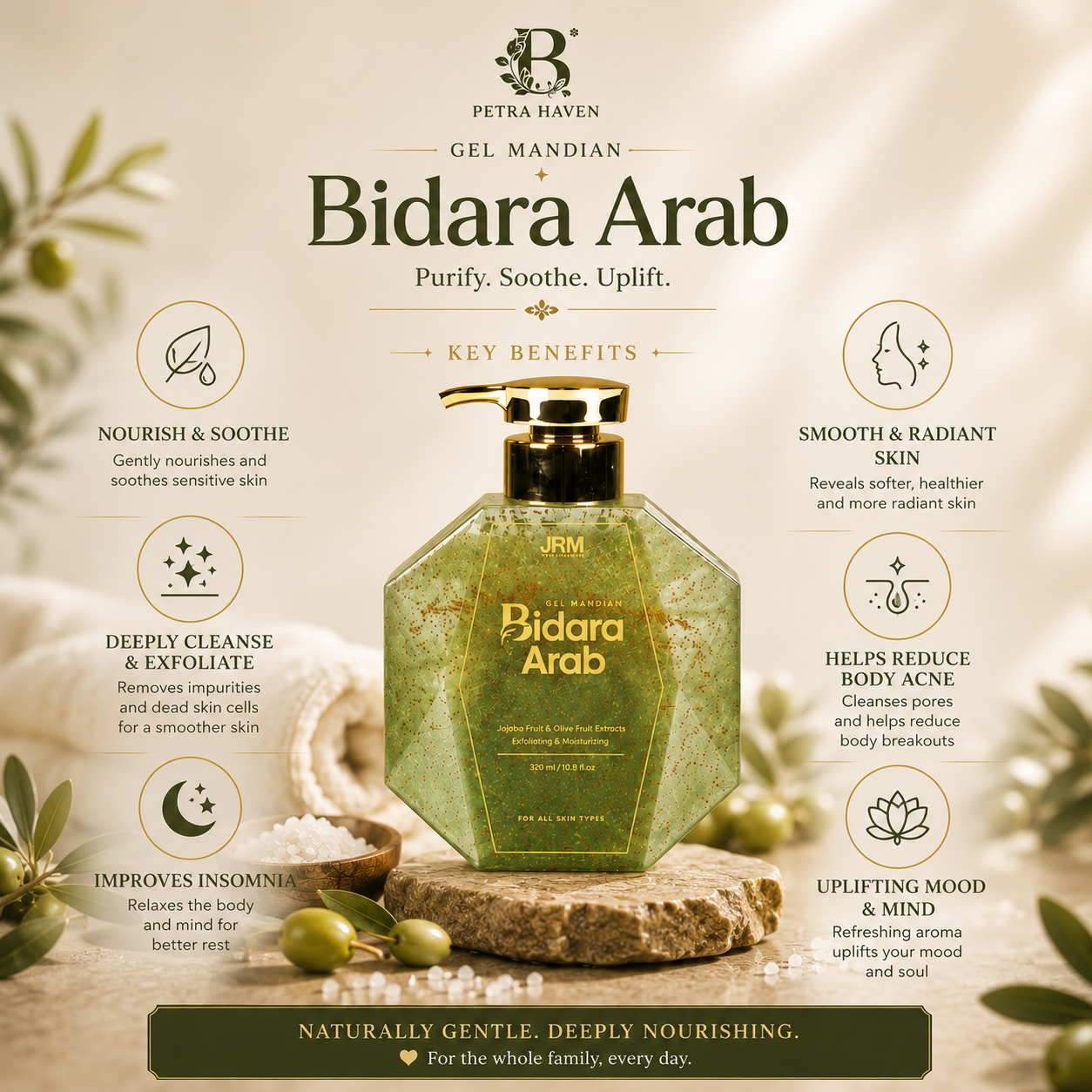 JRM Gel Mandian Bidara Arab