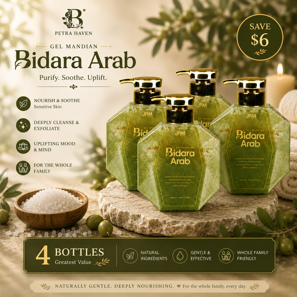 JRM Gel Mandian Bidara Arab