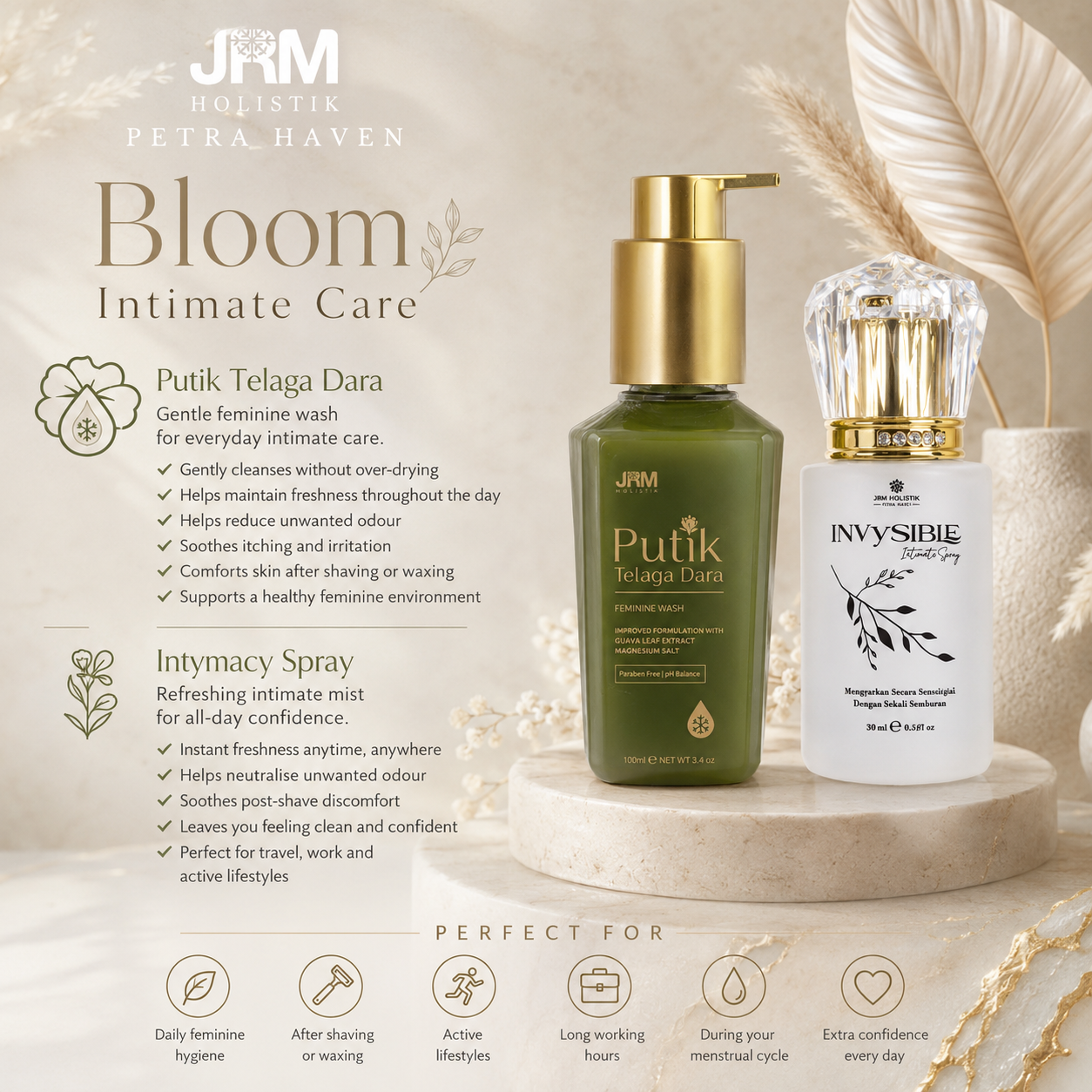 JRM Bloom Intimate Care