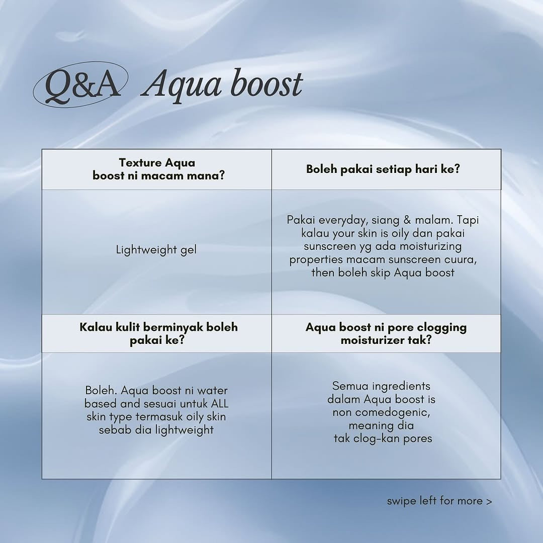 Aqua Boost Moisturiser