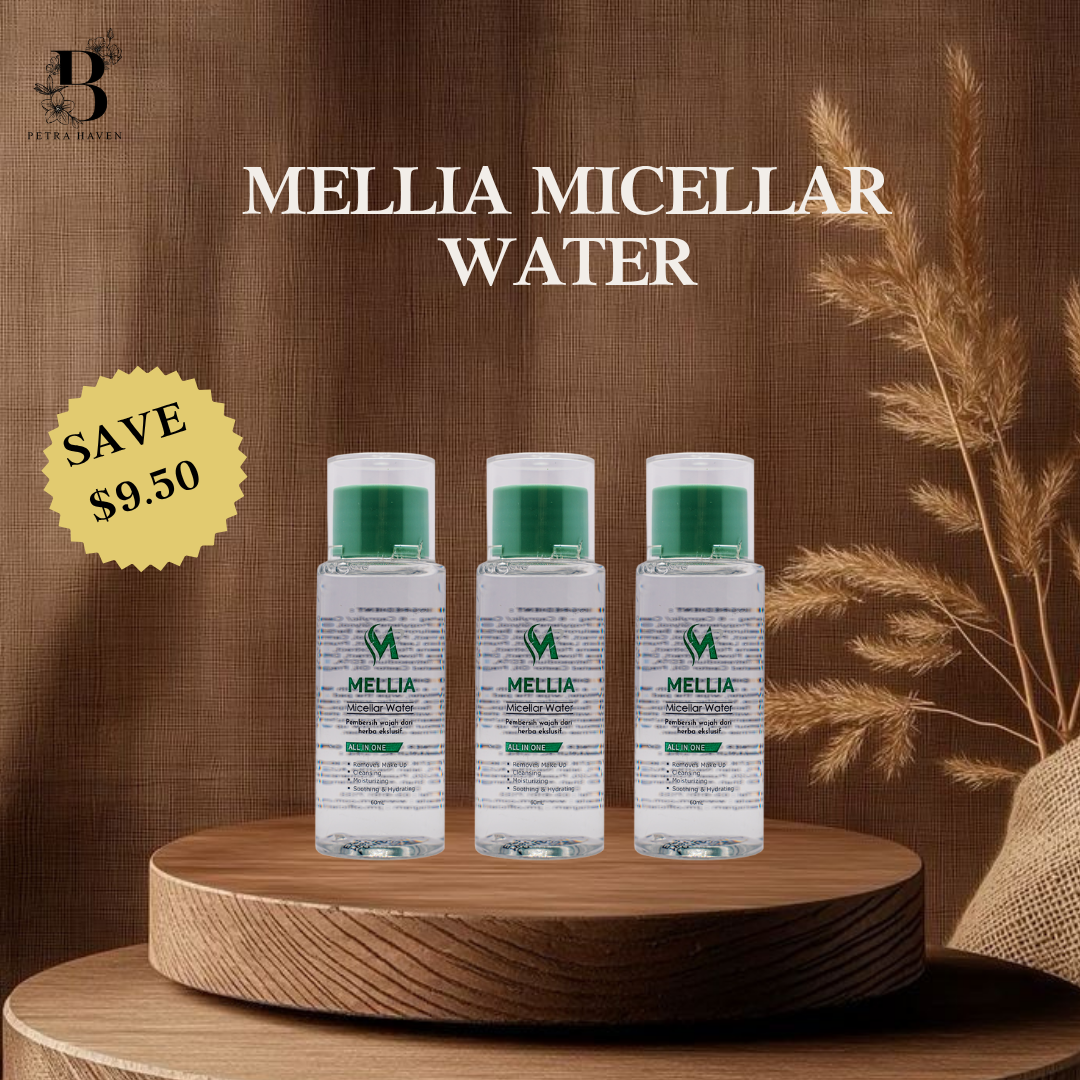 JRM Trio - Mellia Micellar Water