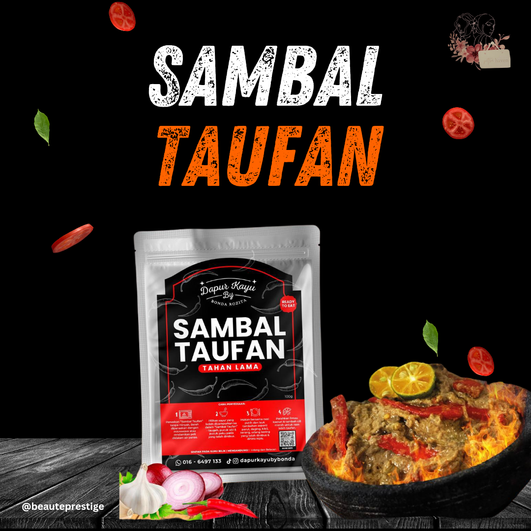 JRM Holistik by Bonda Rozita | Sambal Taufan, Gesek, Ikan Lunak