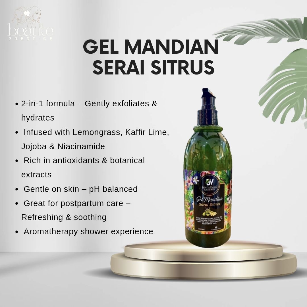 JRM Gel Mandian Serai Sitrus