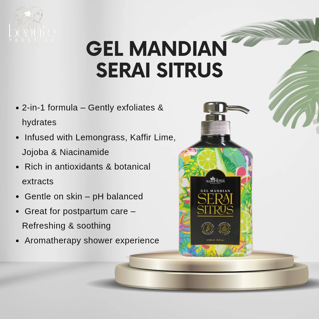 JRM Gel Mandian Serai Sitrus